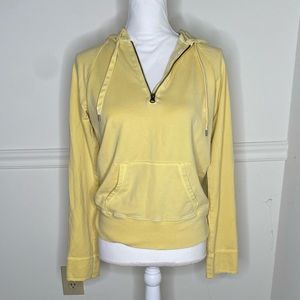 GAP Vintage Yellow Lightweight Hoodie